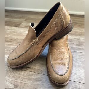 Men’s Cole Haan slip-on loafer Shoes Lt brown leather Size 10 M